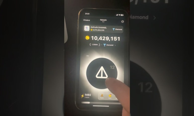 Notcoin-How to tap Wake Up ! Notcoin-How to tap Wake Up !