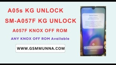 A057F KG – MDM Unlock BY USB A057F KG – MDM Unlock BY USB