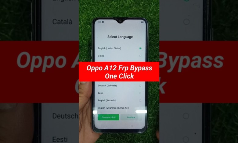 Unlocking Secrets: One-Click FRP Bypass for Oppo A12 (CPH2083) on Android 9 Unlocking Secrets: One-Click FRP Bypass for Oppo A12 (CPH2083) on Android 9