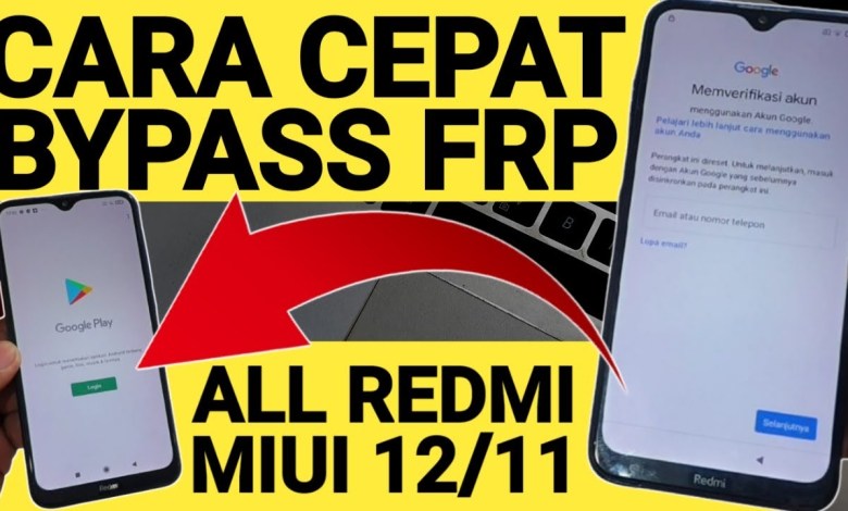 Cara Bypass Frp Google Miui 12 Semua Tipe Redmi dan Cara Bypass Frp Google Miui 12 Semua Tipe Redmi dan