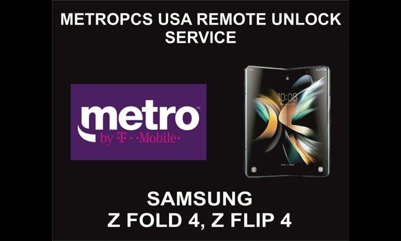 MetroPCS USA Remote Unlock Service, Samsung Z Fold 4, Z MetroPCS USA Remote Unlock Service, Samsung Z Fold 4, Z