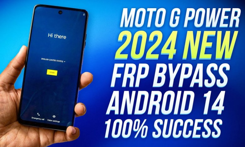 Unlock the Moto G Power 5G (2024) with Android 14 without FRP bypass – Find out how Unlock the Moto G Power 5G (2024) with Android 14 without FRP bypass – Find out how