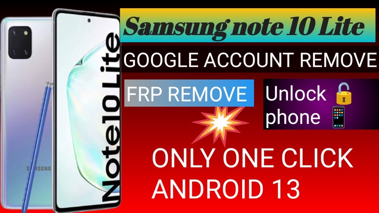 samsung note 10 lite | google account remove | samsung note 10 lite | google account remove |