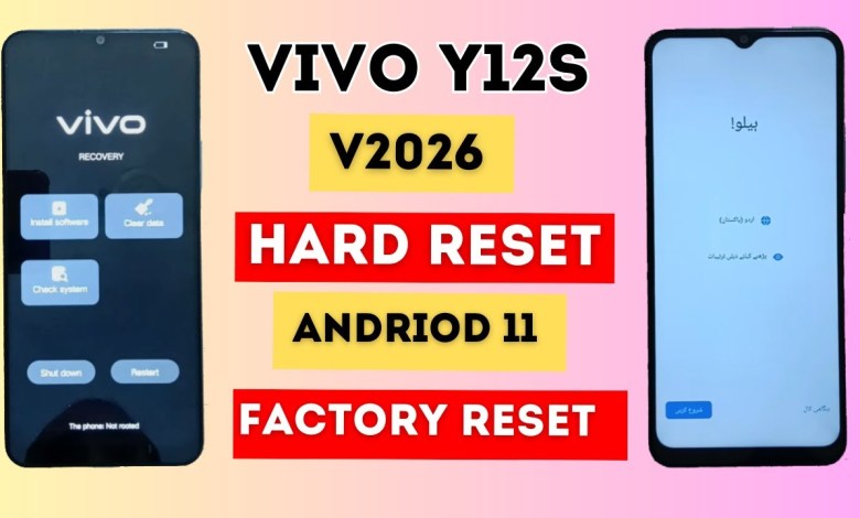 Vivo Y12 (v2026) Hard Reset || Vivo Y12 /Y12S pattern Vivo Y12 (v2026) Hard Reset || Vivo Y12 /Y12S pattern
