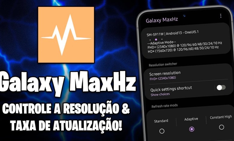 Como Instalar o Galaxy Max Hz no seu SAMSUNG! | O Como Instalar o Galaxy Max Hz no seu SAMSUNG! | O
