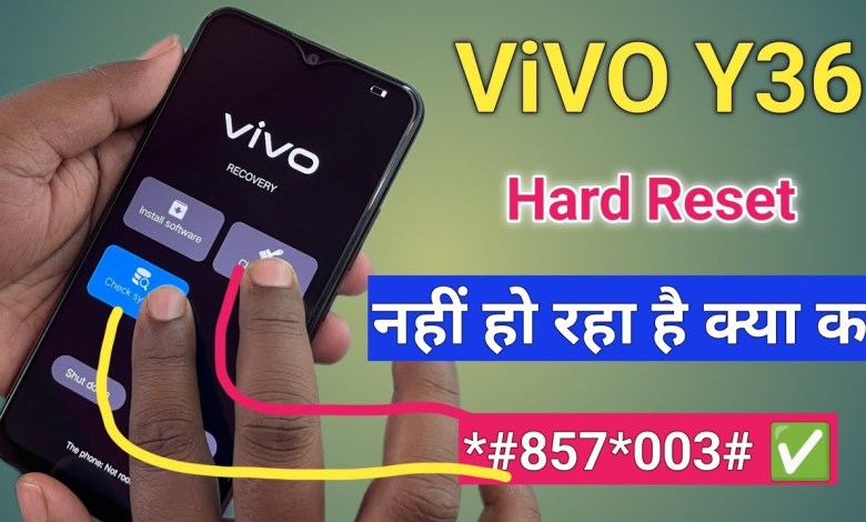 Vivo Y36 Hard Reset Not Working | Vivo Y36 Pattern Vivo Y36 Hard Reset Not Working | Vivo Y36 Pattern