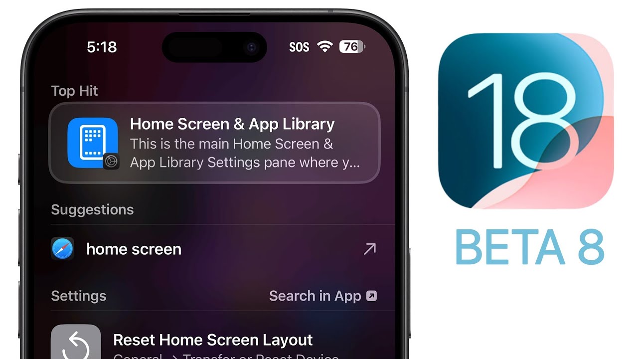 iOS 18 Beta 8 Released – What’s New? iOS 18 Beta 8 Released – What’s New?