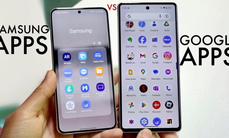 Samsung Applications Vs Google Applications! Samsung Applications Vs Google Applications!