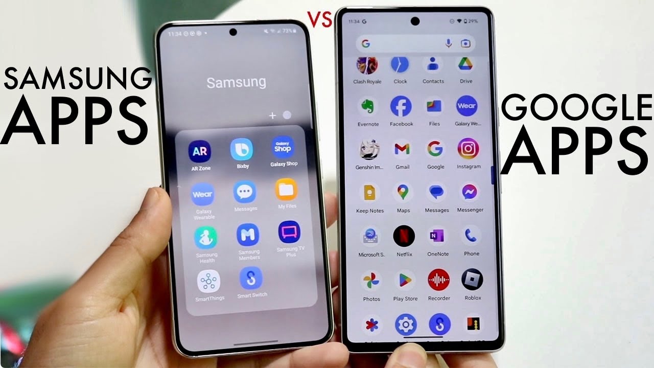 Samsung Applications Vs Google Applications! Samsung Applications Vs Google Applications!