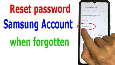 Reset Samsung account password when forgotten Reset Samsung account password when forgotten