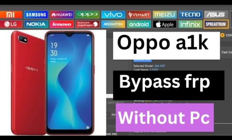 oppo a1k frp unlock tool / oppo a1k gmail account oppo a1k frp unlock tool / oppo a1k gmail account