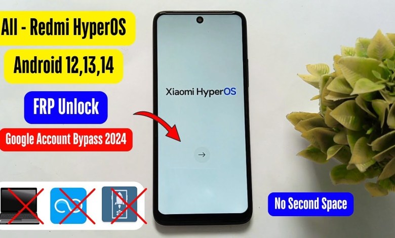 All Redmi HyperOS Frp Bypass/Unlock Without Activity All Redmi HyperOS Frp Bypass/Unlock Without Activity