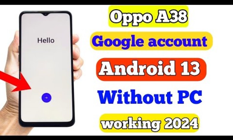Oppo A38 FRP Bypass Without Pc _ New Method _ Oppo Oppo A38 FRP Bypass Without Pc _ New Method _ Oppo