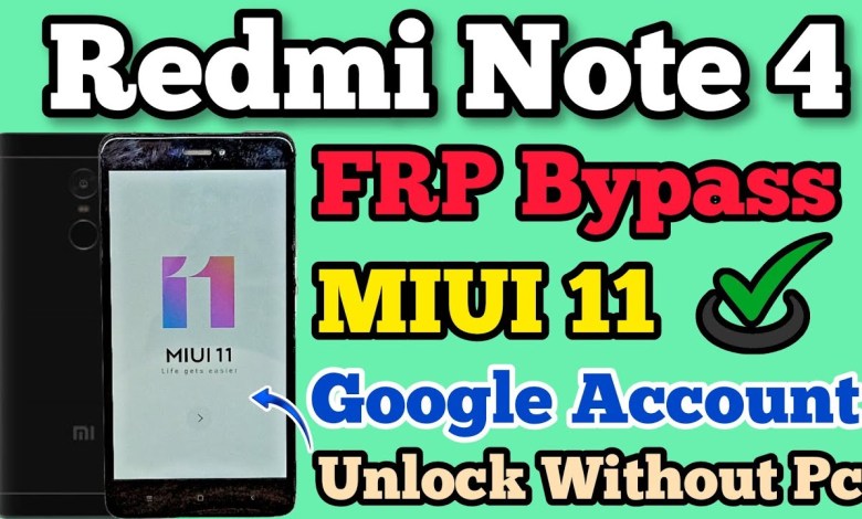 Redmi Note 4 FRP Bypass || MIUI 11 || Google Account Redmi Note 4 FRP Bypass || MIUI 11 || Google Account