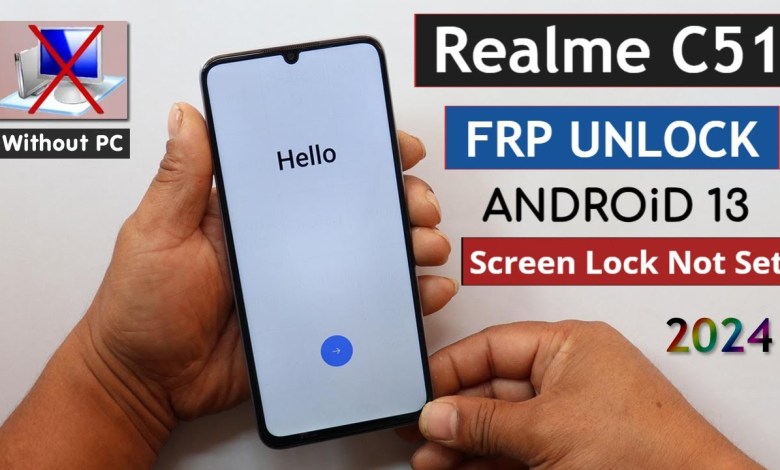 Realme C51 RMX3830 Frp Bypass/Unlock Without PC – Fail Realme C51 RMX3830 Frp Bypass/Unlock Without PC – Fail