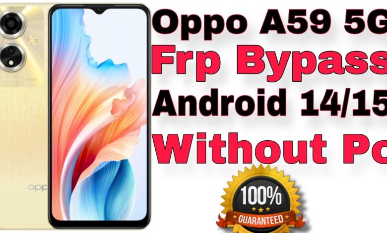 Unlocking Secrets: Bypass FRP on Oppo A59 5G with Android 14/15—No PC Needed! Unlocking Secrets: Bypass FRP on Oppo A59 5G with Android 14/15—No PC Needed!