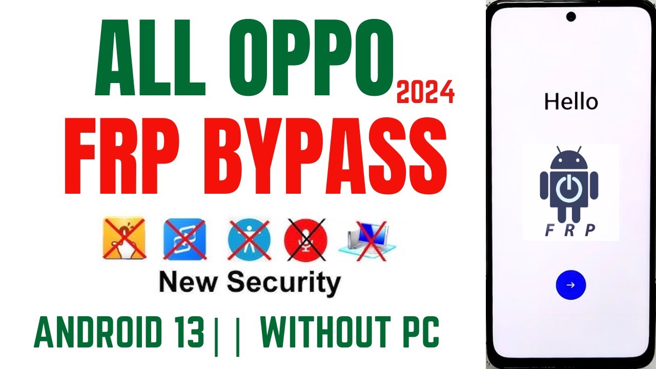 All Oppo FRP Bypass Android 13 Latest Security Google All Oppo FRP Bypass Android 13 Latest Security Google