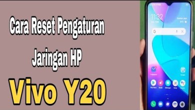 Cara Reset Pengaturan Jaringan HP Vivo Y20 Cara Reset Pengaturan Jaringan HP Vivo Y20