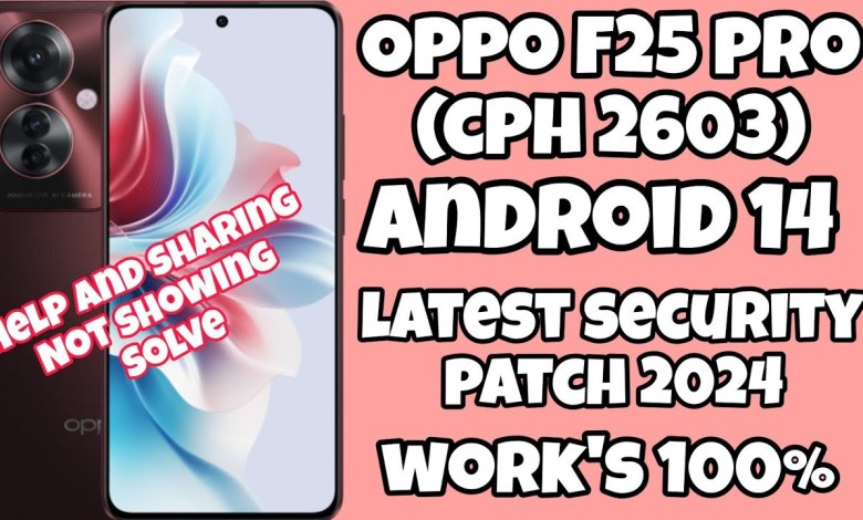 Oppo F25 Pro (2603) ll All Oppo Frp Bypass Without Pc Oppo F25 Pro (2603) ll All Oppo Frp Bypass Without Pc