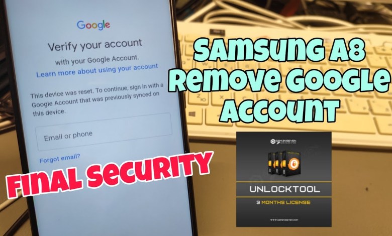 Samsung A8 (SM-A530), Remove Google Account, Samsung A8 (SM-A530), Remove Google Account,