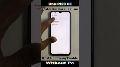 Oneplus Nord N20 Se OEM Unlocking Enable / Developer Oneplus Nord N20 Se OEM Unlocking Enable / Developer