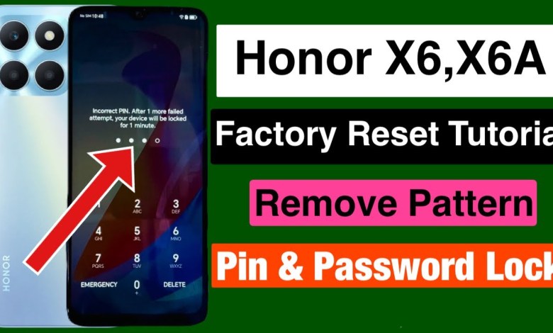 Honor X6a ,X6 Hard Reset | Honor X6a (WDY-LX1) Screen Honor X6a ,X6 Hard Reset | Honor X6a (WDY-LX1) Screen