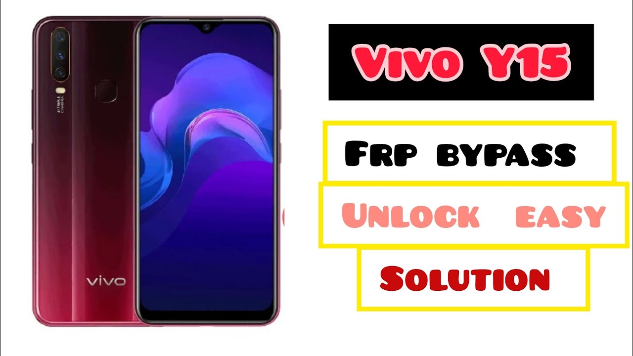 Vivo Y15 (1901)Y12 Frp bypass new sequrity how to Vivo Y15 (1901)Y12 Frp bypass new sequrity how to
