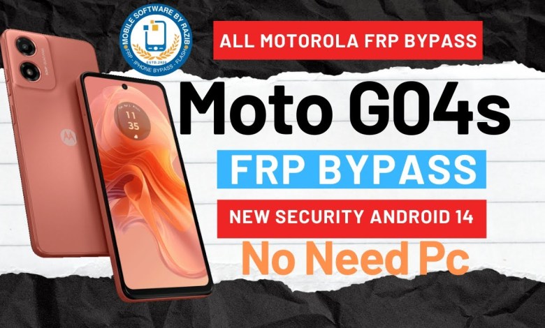 Unlock Google Account on Android 14 with Moto G04s: Curious about FRP Bypass? Unlock Google Account on Android 14 with Moto G04s: Curious about FRP Bypass?