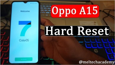Oppo A15 Hard reset / 3 button method Oppo A15 Hard reset / 3 button method