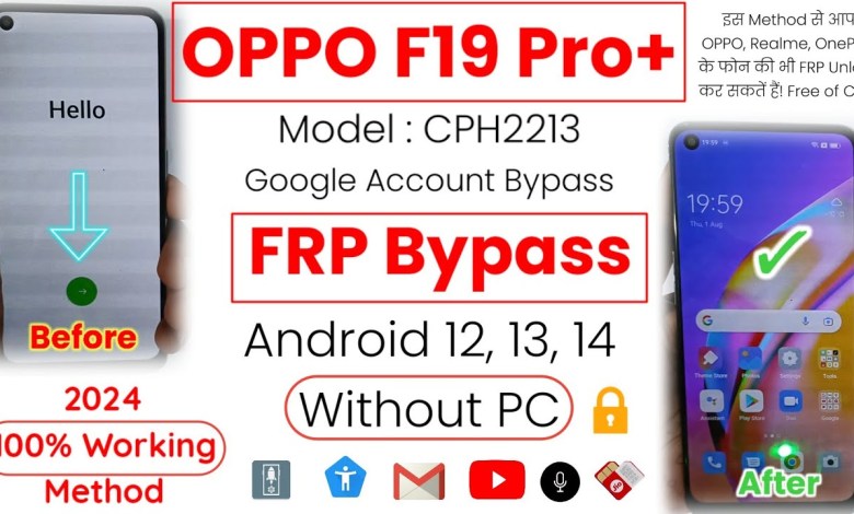 OPPO F19 Pro Plus (CPH2213) FRP Bypass Without PC | OPPO F19 Pro Plus (CPH2213) FRP Bypass Without PC |