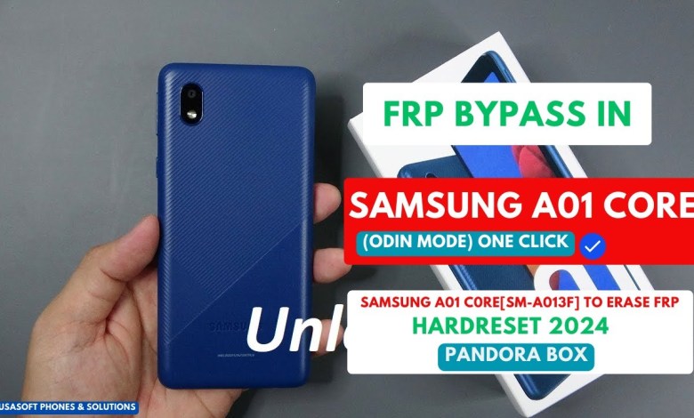 FRP BYPASS|REMOVE IN SAM A01 CORE|SM A013F FRP BYPASS|REMOVE IN SAM A01 CORE|SM A013F