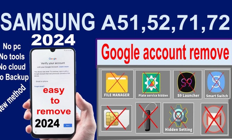 SAMSUNG A51 A52 A70 A71 FRP BYPASS 2024 Google SAMSUNG A51 A52 A70 A71 FRP BYPASS 2024 Google