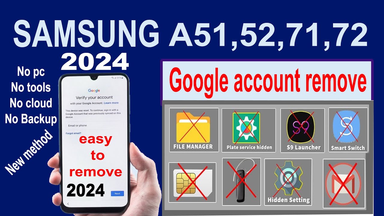 SAMSUNG A51 A52 A70 A71 FRP BYPASS 2024 Google SAMSUNG A51 A52 A70 A71 FRP BYPASS 2024 Google
