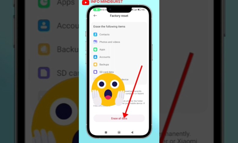 How to reset Redmi Note 10s | #shorts How to reset Redmi Note 10s | #shorts