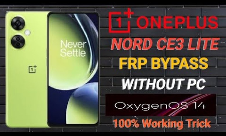 One plus Ce3 lite Frp Bypass without pc|| One plus Ce3 One plus Ce3 lite Frp Bypass without pc|| One plus Ce3