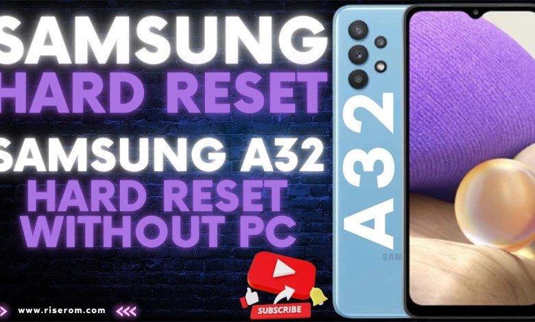 Samsung A32 Hard Reset Urdu & Hindi | How To Remove Samsung A32 Hard Reset Urdu & Hindi | How To Remove