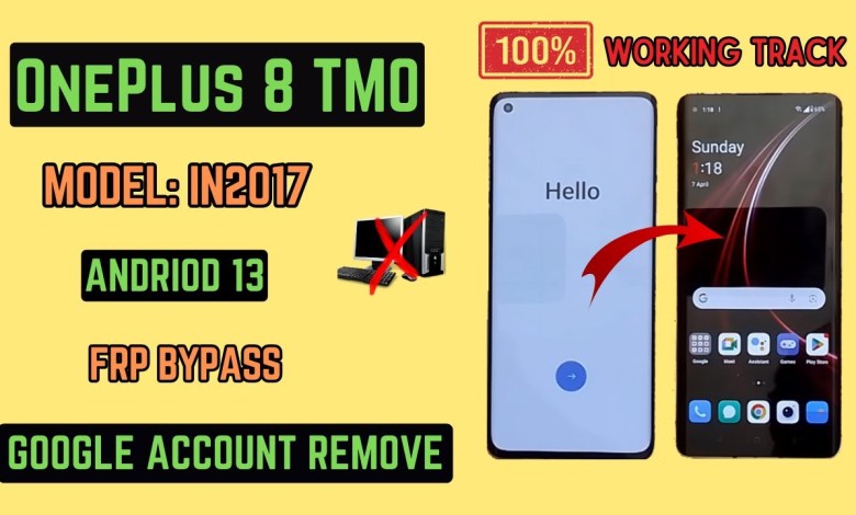 OnePlus 8 TMO 5G frp bypass android 13 | OnePlus 8T OnePlus 8 TMO 5G frp bypass android 13 | OnePlus 8T