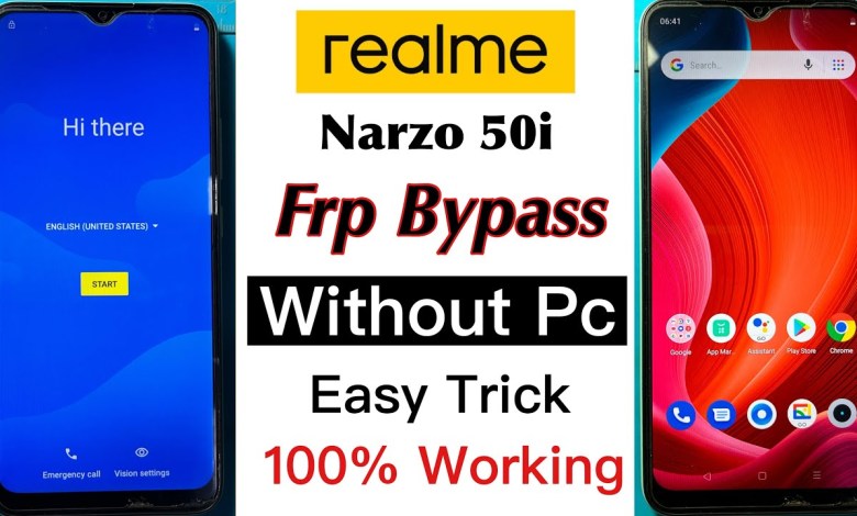 Realme Narzo 50i Frp Bypass | Realme Narzo 50i Lock Realme Narzo 50i Frp Bypass | Realme Narzo 50i Lock