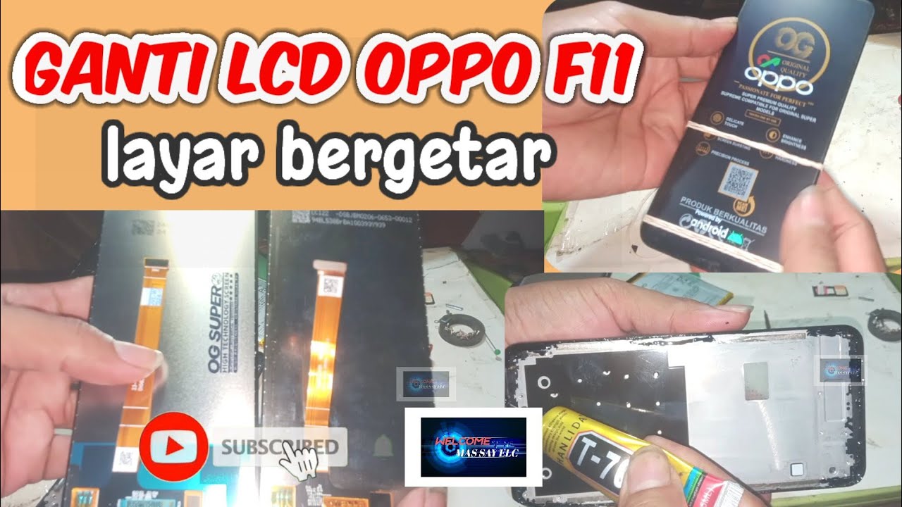 Ganti LCD oppo f11 layar bergetar #massayelc Ganti LCD oppo f11 layar bergetar #massayelc