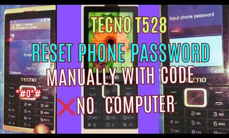 How to hand reset password in tecno T528 without a How to hand reset password in tecno T528 without a