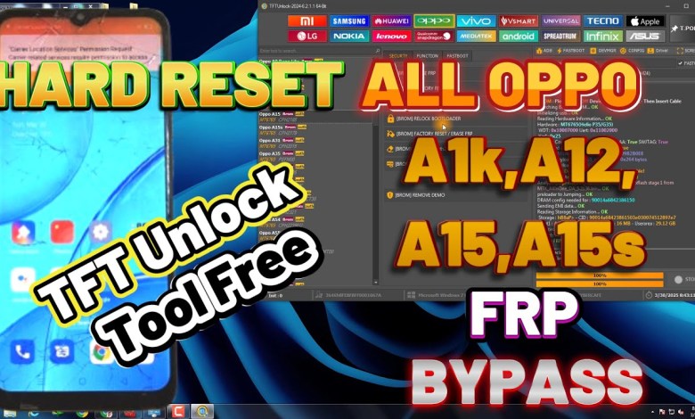 Unlock the Secrets: OPPO A15, A12, A1K, A5s FRP Bypass and Factory Reset Tutorial Unlock the Secrets: OPPO A15, A12, A1K, A5s FRP Bypass and Factory Reset Tutorial