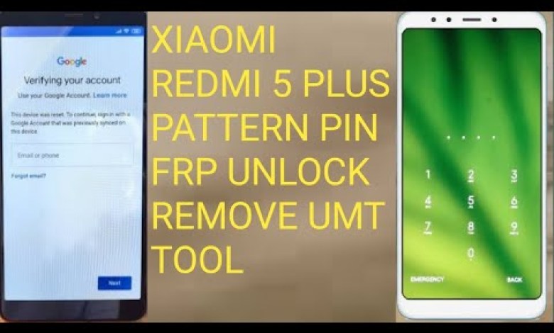 Xiaomi Redmi 5 Plus pattern pin frp unlock remove Umt Xiaomi Redmi 5 Plus pattern pin frp unlock remove Umt