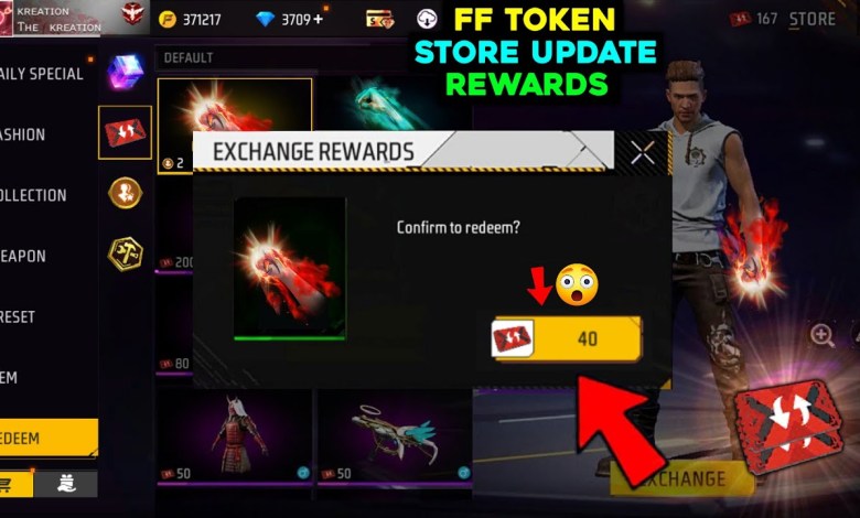 RARE REWARDS FF TOKEN STORE UPDATE -para RARE REWARDS FF TOKEN STORE UPDATE -para