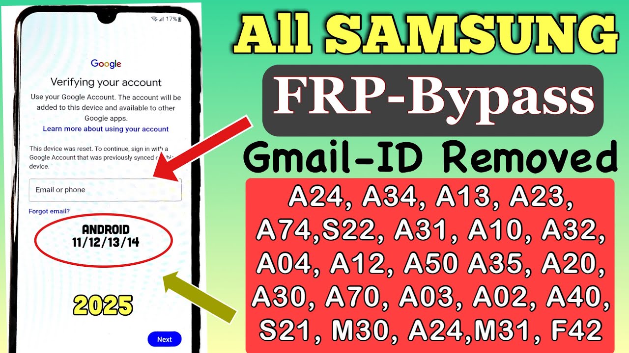 Discover how to successfully bypass FRP on all Samsung Galaxy devices in 2025 with a 100% success rate! Discover how to successfully bypass FRP on all Samsung Galaxy devices in 2025 with a 100% success rate!