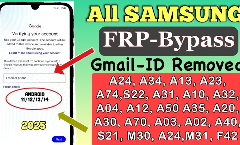Discover how to successfully bypass FRP on all Samsung Galaxy devices in 2025 with a 100% success rate! Discover how to successfully bypass FRP on all Samsung Galaxy devices in 2025 with a 100% success rate!