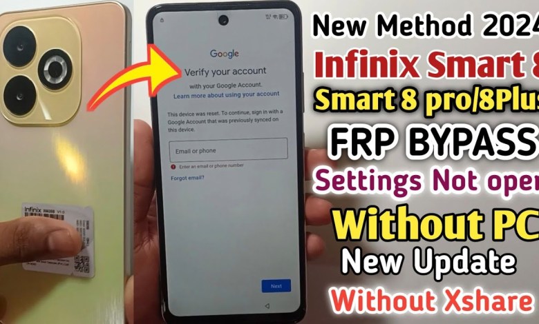 New Method Infinix Smart 8 FRP Bypass Android 13 | New Method Infinix Smart 8 FRP Bypass Android 13 |