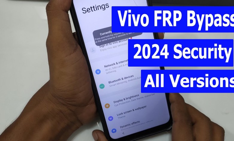 Vivo FRP Bypass 2024 | Latest Security Vivo FRP Bypass 2024 | Latest Security