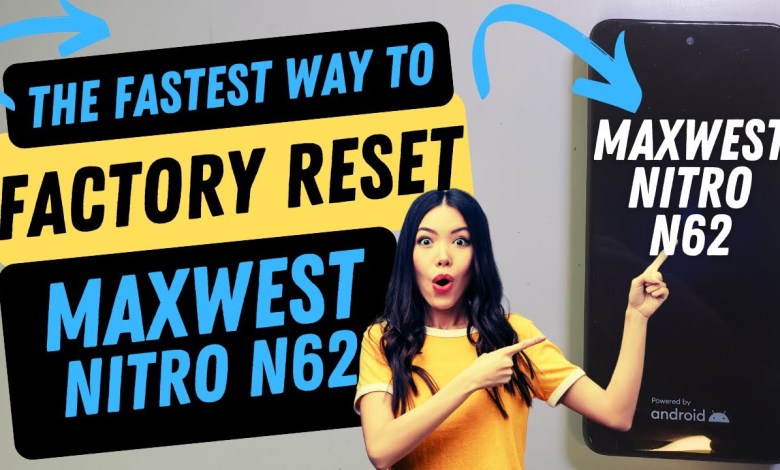 How to Factory Reset Hard Reset MaxWest Nitro N62 How to Factory Reset Hard Reset MaxWest Nitro N62