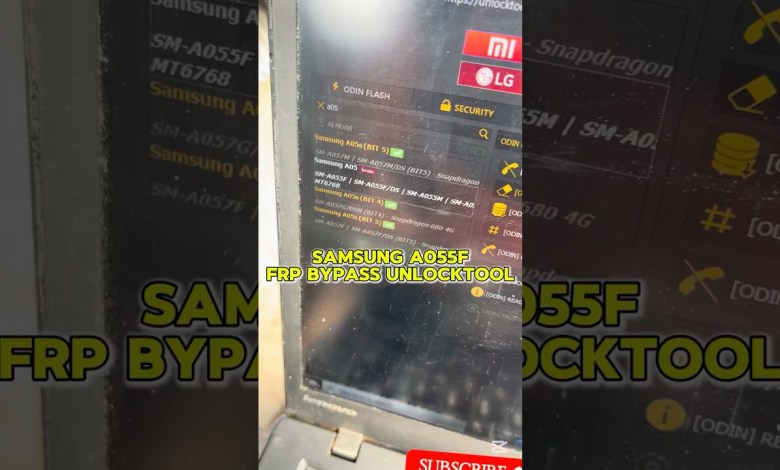 Curious about Samsung A05, A055F, A055M? Learn how to bypass FRP & factory reset Curious about Samsung A05, A055F, A055M? Learn how to bypass FRP & factory reset