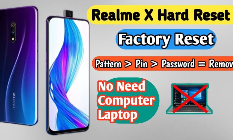 Realme X Hard Reset | All Realme Hard Reset | Without Realme X Hard Reset | All Realme Hard Reset | Without